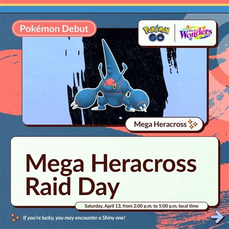 shiny mega heracross|Mega Heracross Raid Day .
